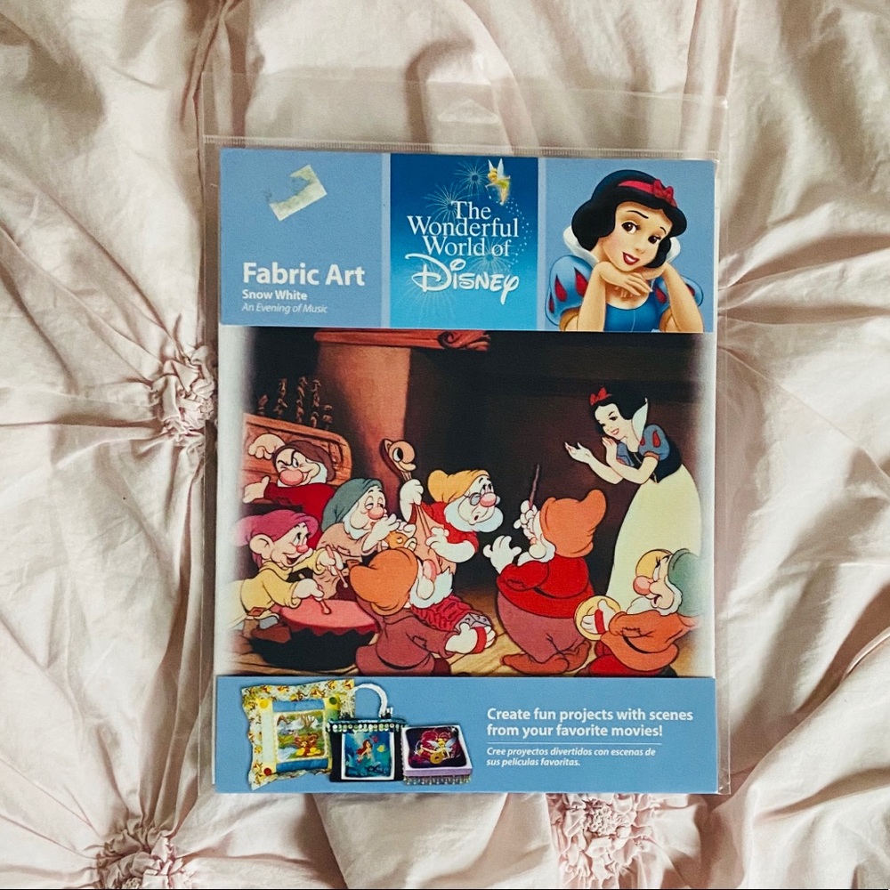 Disney’s Snow White Fabric Art